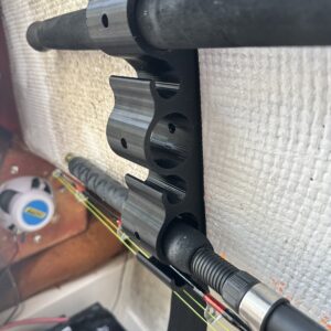 i3dc - Horizontal Fishing Rod Mounts